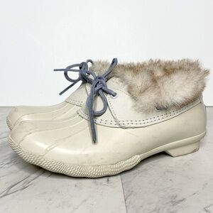 Sperry Saltwater Faux Fur Lined Boot 6.5